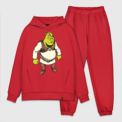 Мужской костюм оверсайз Shrek 3, цвет: красный