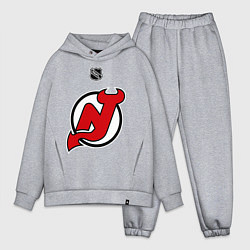 Мужской костюм оверсайз New Jersey Devils: Kovalchuk 17, цвет: меланж