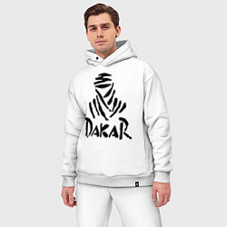 Мужской костюм оверсайз Rally Dakar, цвет: белый — фото 2