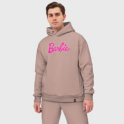 Мужской костюм оверсайз Барби 3, цвет: пыльно-розовый — фото 2