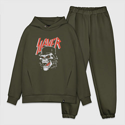 Мужской костюм оверсайз Slayer: Rage Soldier, цвет: хаки