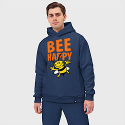 Мужской костюм оверсайз BeeHappy, цвет: тёмно-синий — фото 2