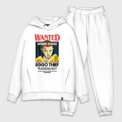 Мужской костюм оверсайз Wanted: Upside Down, цвет: белый