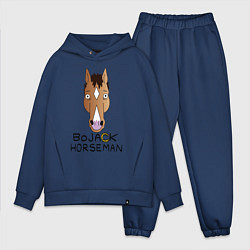 Мужской костюм оверсайз BoJack Horseman, цвет: тёмно-синий