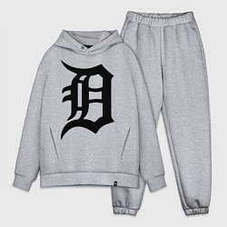 Мужской костюм оверсайз Detroit Tigers, цвет: меланж