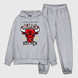 Мужской костюм оверсайз Chicago Bulls est. 1966, цвет: меланж