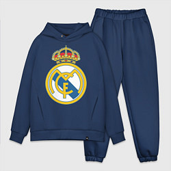 Мужской костюм оверсайз Real Madrid FC, цвет: тёмно-синий
