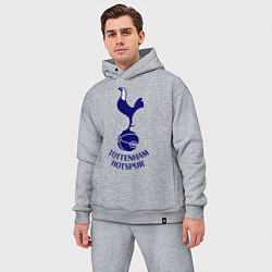 Мужской костюм оверсайз Tottenham FC, цвет: меланж — фото 2