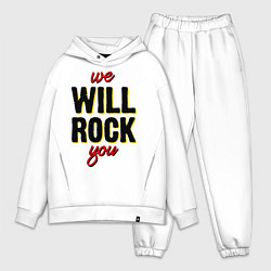 Мужской костюм оверсайз We will rock you!