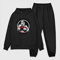 Мужской костюм оверсайз Boxing gorilla gym цвета черный — фото 1