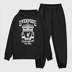 Мужской костюм оверсайз Liverpool: Est 1892, цвет: черный