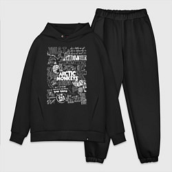 Мужской костюм оверсайз Arctic Monkeys: I'm in a Vest, цвет: черный