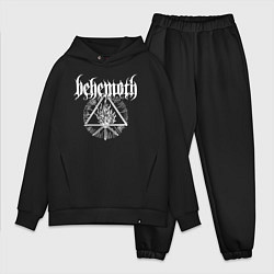 Мужской костюм оверсайз Behemoth, цвет: черный