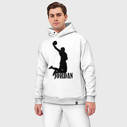 Мужской костюм оверсайз Jordan Basketball, цвет: белый — фото 2