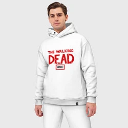Мужской костюм оверсайз The walking Dead AMC, цвет: белый — фото 2