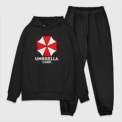 Мужской костюм оверсайз UMBRELLA CORP, цвет: черный