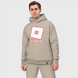 Мужской костюм оверсайз ROBLOX, цвет: миндальный — фото 2