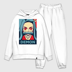 Мужской костюм оверсайз Незуко Камадо