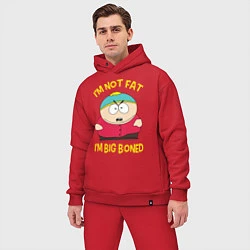 Мужской костюм оверсайз South Park, Эрик Картман, цвет: красный — фото 2