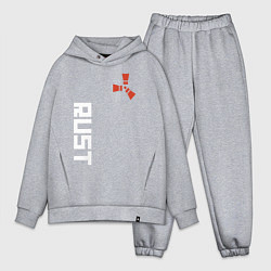 Мужской костюм оверсайз RUST, цвет: меланж