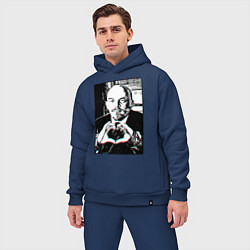 Мужской костюм оверсайз Ленин Oko, цвет: тёмно-синий — фото 2