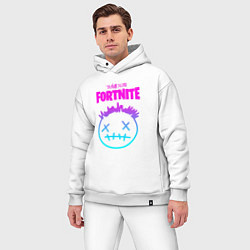 Мужской костюм оверсайз TRAVIS SCOTT X FORTNITE, цвет: белый — фото 2