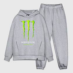 Мужской костюм оверсайз MONSTER ENERGY, цвет: меланж