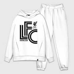 Мужской костюм оверсайз Liverpool FC, цвет: белый