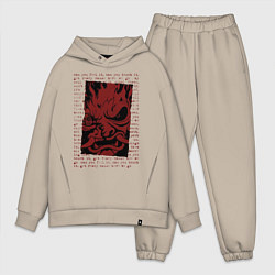 Мужской костюм оверсайз Cyberpunk 2077 SAMURAI