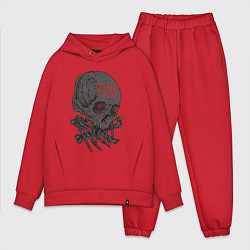 Мужской костюм оверсайз Cannibal Corpse Труп Каннибала Z, цвет: красный