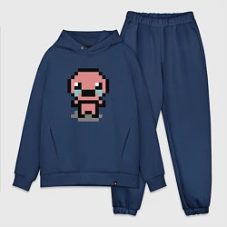 Мужской костюм оверсайз Pixel isaac, цвет: тёмно-синий