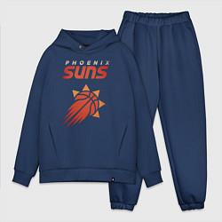 Мужской костюм оверсайз Phoenix Suns, цвет: тёмно-синий
