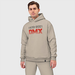 Мужской костюм оверсайз Peace DMX, цвет: миндальный — фото 2