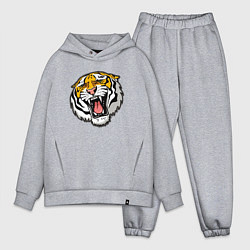 Мужской костюм оверсайз Tiger, цвет: меланж