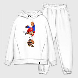 Мужской костюм оверсайз Goomba Hit, цвет: белый