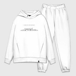 Мужской костюм оверсайз Lord Of The Drinks, цвет: белый