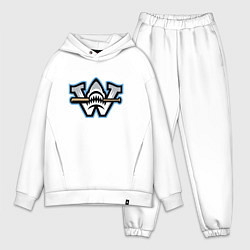 Мужской костюм оверсайз Wilmington sharks - baseball team, цвет: белый