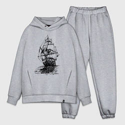 Мужской костюм оверсайз Pacific ocean Frigate