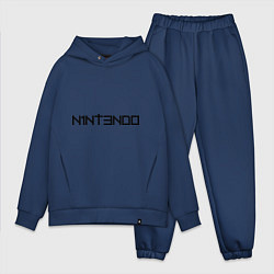 Мужской костюм оверсайз Nintendo, цвет: тёмно-синий