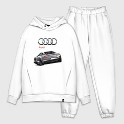 Мужской костюм оверсайз Audi Prestige Concept, цвет: белый