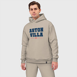 Мужской костюм оверсайз Aston Villa FC Classic, цвет: миндальный — фото 2