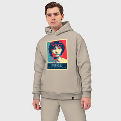 Мужской костюм оверсайз Stranger Things Майк, цвет: миндальный — фото 2