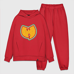 Мужской костюм оверсайз Wu-Tang Colors, цвет: красный