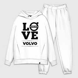 Мужской костюм оверсайз Volvo Love Classic, цвет: белый