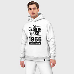 Мужской костюм оверсайз Made in USSR 1966 limited edition, цвет: белый — фото 2