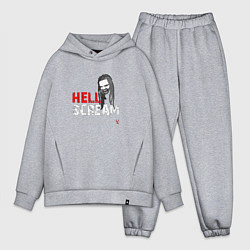 Мужской костюм оверсайз Hellscream Academy, цвет: меланж