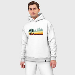 Мужской костюм оверсайз Чемпионат Мира в Катаре, цвет: белый — фото 2