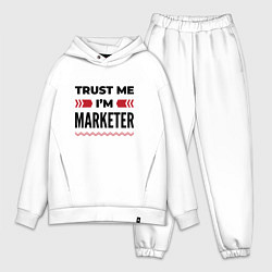 Мужской костюм оверсайз Trust me - Im marketer