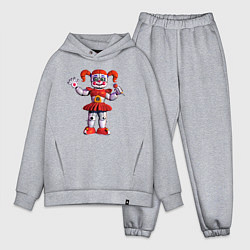 Мужской костюм оверсайз Circus Baby, цвет: меланж