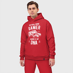 Мужской костюм оверсайз Sega gamer, цвет: красный — фото 2